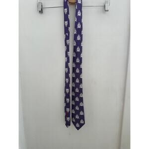 ARTFULLY DISHEVELED Men's Silk Skull Tie